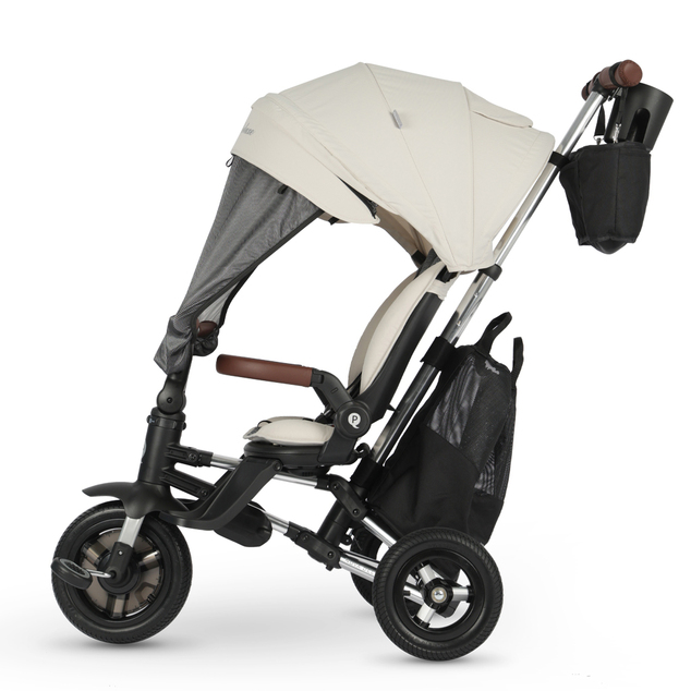 QPLAY Triciclo Nova Deluxe 5 in 1 Beige, 10-72 mesi