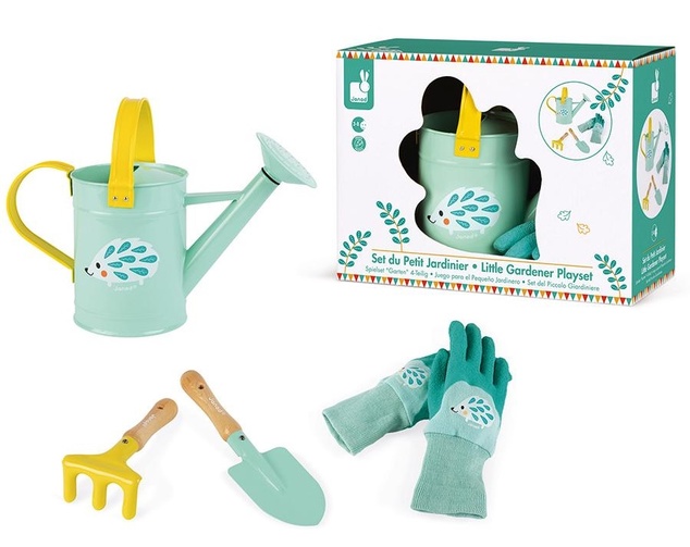 Janod Happy Garden Ensemble d'outils de jardin