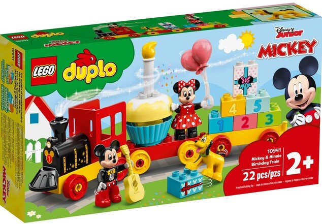 LEGO® DUPLO® - Disney 10941 Narodeninový vláčik Mickeyho a Minnie
