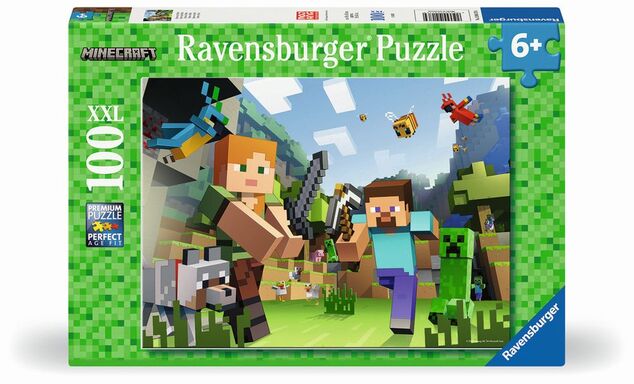 Puzzle Minecraft 100 dielikov