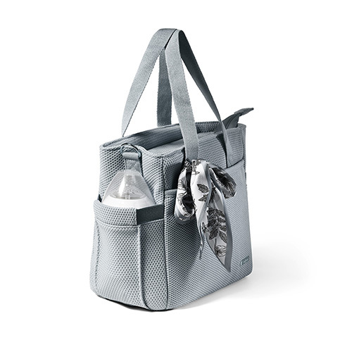 BABYONO Wickeltasche Carmen - grau