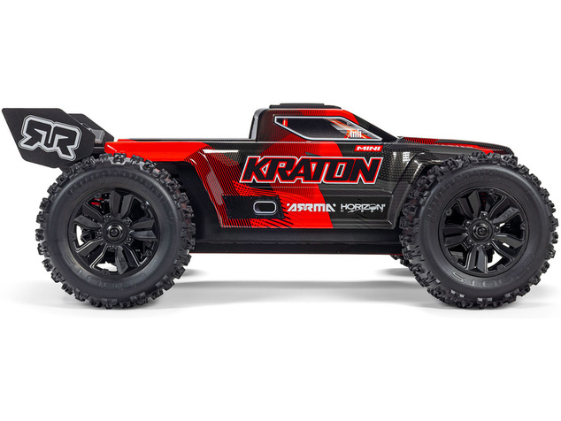 Arrma Mini Kraton 3S DSC BLX 1:16 4WD RTR Basic črna/rdeča