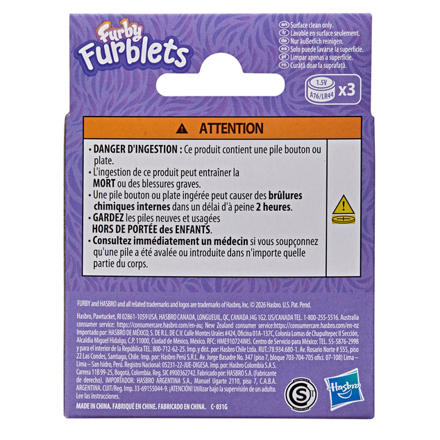 HASBRO - Furby Furblet CAY-KEE