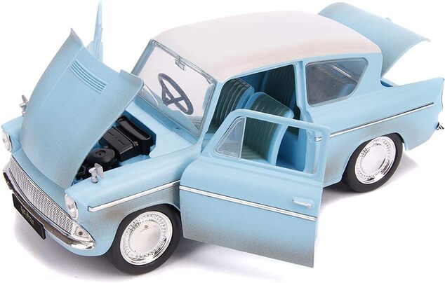 Jada Harry Potter Auto Ford Anglia 1959 1:24 s figúrkou Harryho Pottera