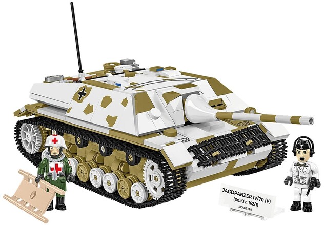 Cobi II WW Njemački lovac tenkova Jagdpanzer 38 (t) Chwat, 1:28, 1012 k, 2 f