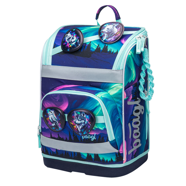 BAAGL Cartella Scolastica Zippy Plus Aurora GRS