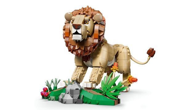 LEGO® Creator 3 en 1 31386 Animaux sauvages : Lion majestueux