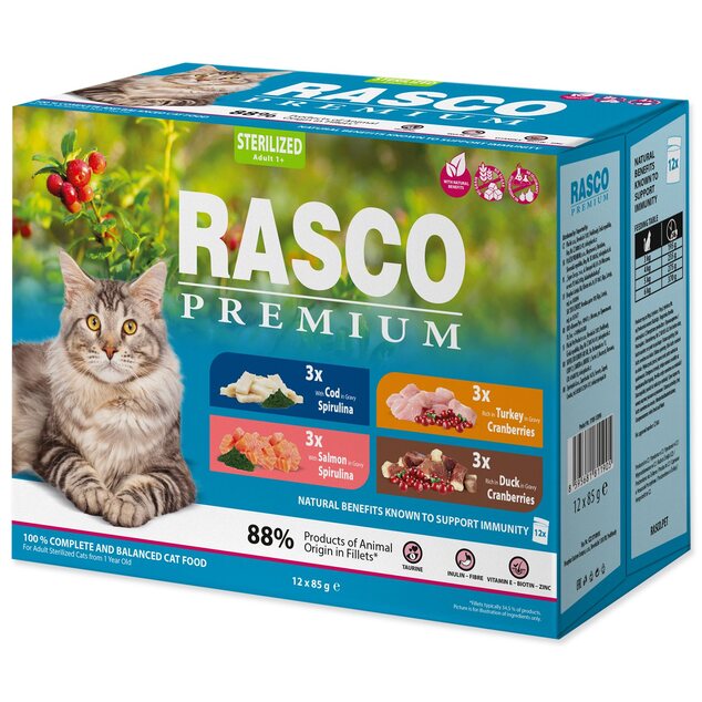 Kapsička Rasco Premium Sterilized Multi 12x85g