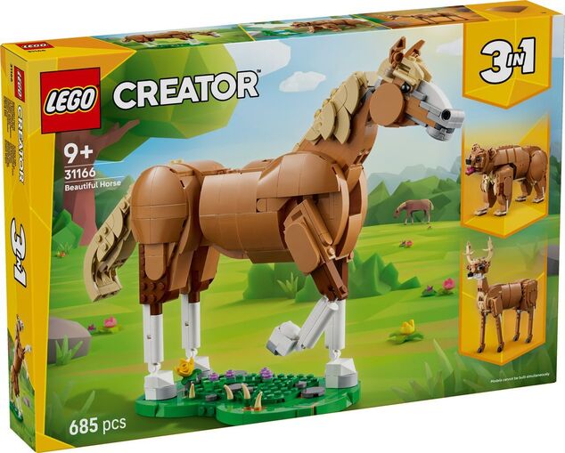 LEGO® Creator 3 u 1 31166 Prekrasan konj
