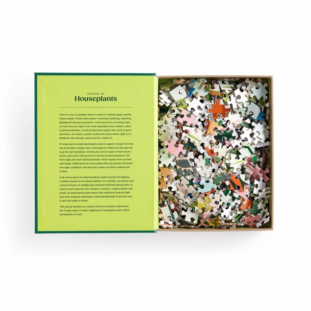 Galison Puzzle Izbovky a ich požiadavky na svetlo 500 dielikov