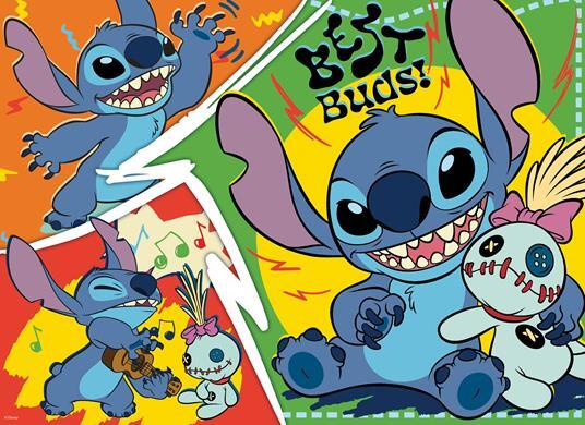 Stitch puzzle maxi obojstranné 70x50 cm 24 dielikov