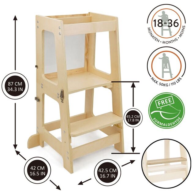 Lernturm Prema 3 in 1 - Natur