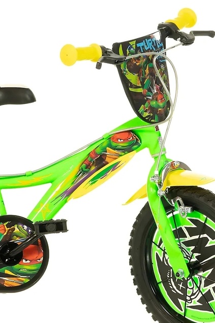 Dino Bikes - Otroško kolo 14" Mutant Ninja Turtles