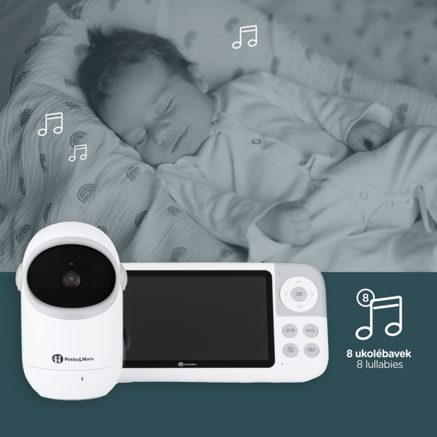 PETITE&amp;MARS Gyermek digitális bébiszitter EVE 5.0