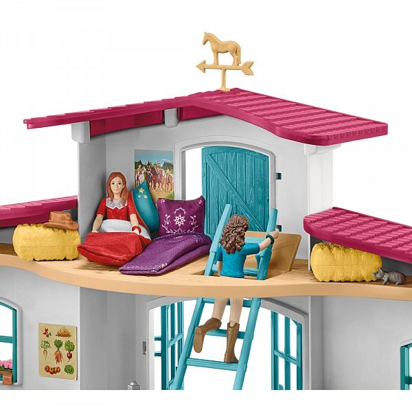 Schleich Stajňa s príslušenstvom pri jazere, new