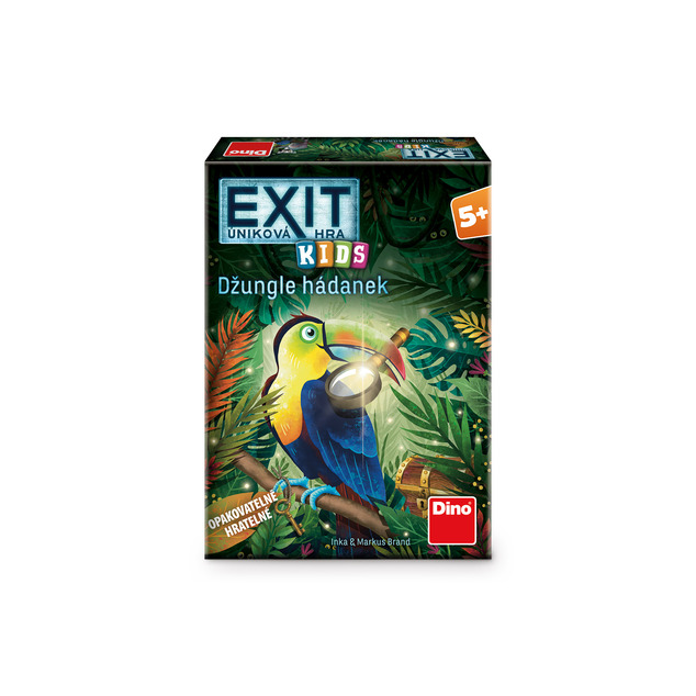 Exit úniková hra pre deti: Džungľa hádaniek
