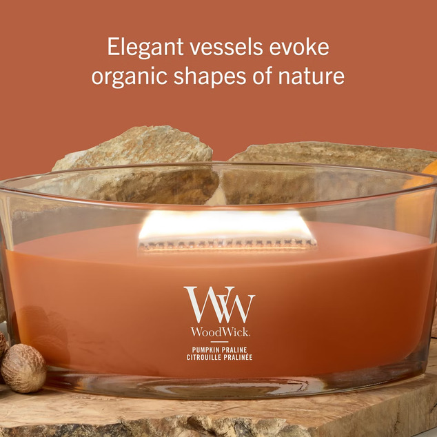 WW Kerze Boot Kürbis Praline