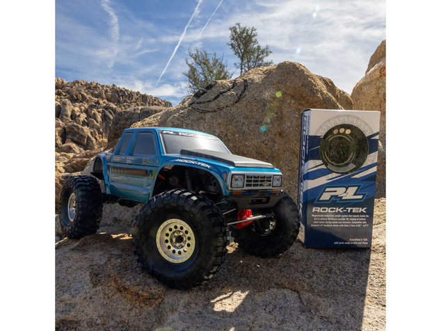 Pro-Line komplet Rock-Tek - uteži za kolesa 1.9" za povečanje oprijema (2)