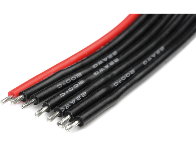 Balančný kábel 6S-XH samica 22AWG 10cm