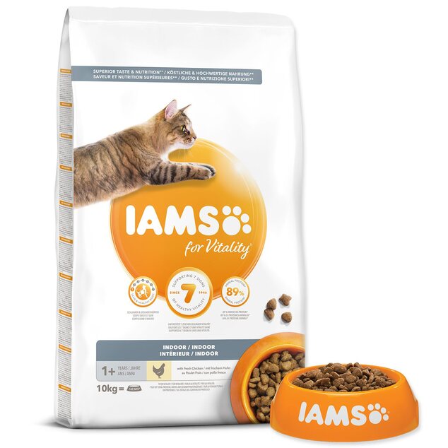 IAMS Cat Adult Indoor Chicken 10kg