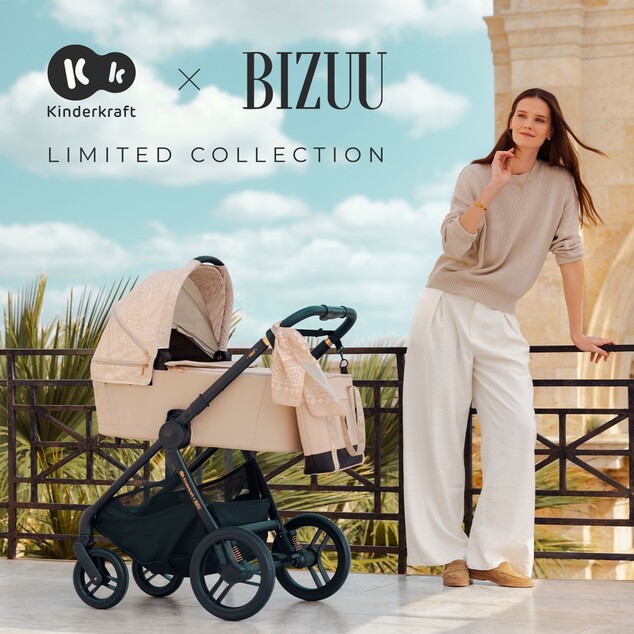 KINDERKRAFT Kočík kombinovaný Nea 2 2v1 Lunar Black Bizuu