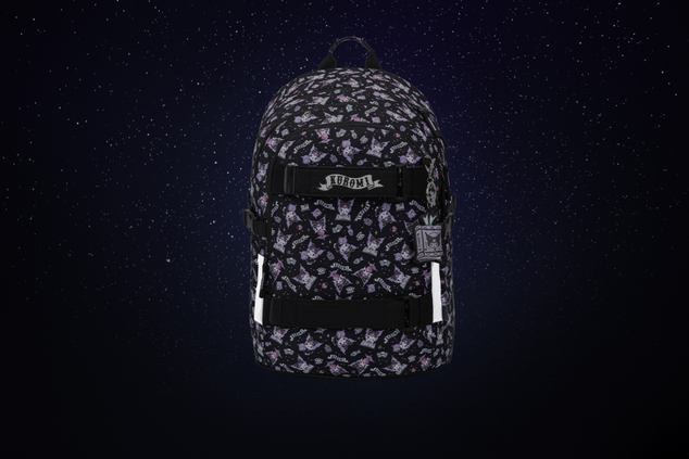 BAAGL Schulrucksack Skate Kuromi Black GRS