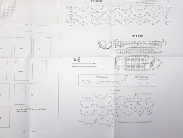 Model Shipways USF Confederacy 1778 1:64 komplet