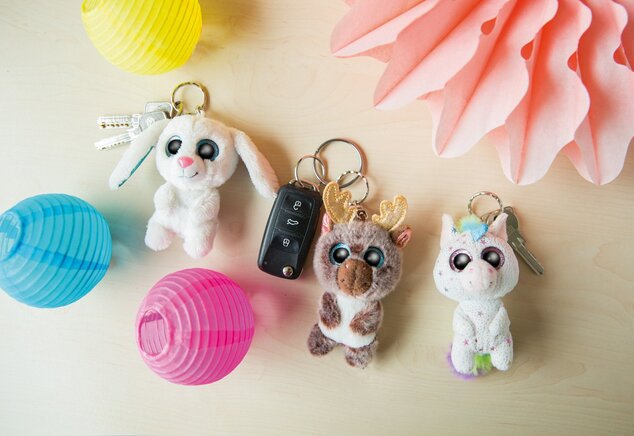 NICI Glubschis Schlüsselanhänger Einhorn Uberto 9cm