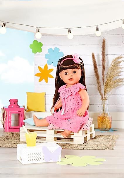 Zapf BABY born Blumenkleid, 43 cm