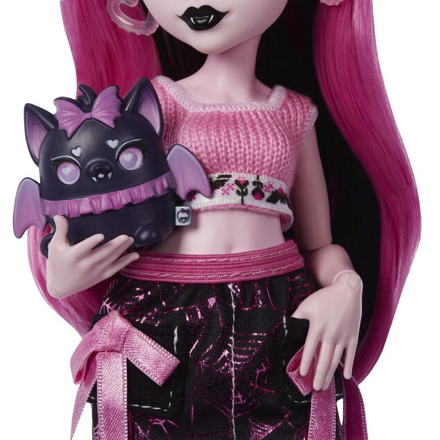 Mattel Monster High bambola Self-Scare Secrets, DRACULAURA, JHK43