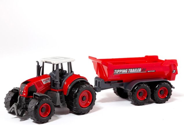 SPARKYS - Traktor s lisom na slamu 1:50
