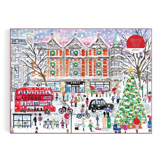 Galison Puzzle Božić u Londonu 1000 dijelova