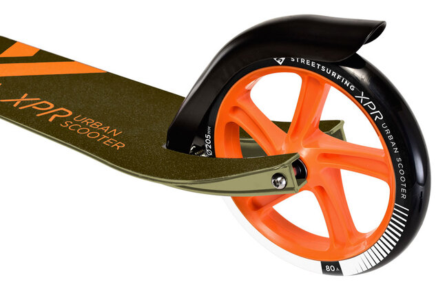 Kolobežka Street Surfing URBAN XPR Brown Orange