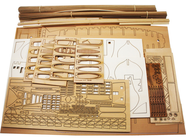 Mantua Model La Couronne 1:98 kit