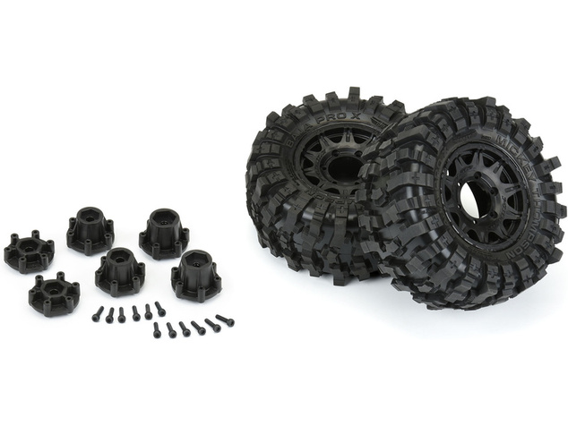 Pro-Line kotač 2.8" Mickey Thompson Baja Pro X, crni disk H12/H14mm (2)