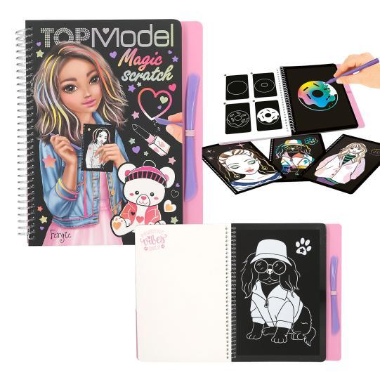Top Model Magic Scratch, Fergie, blok so škrabadlom