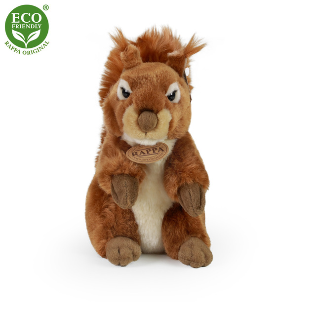 Plyšová veverička 21 cm ECO-FRIENDLY