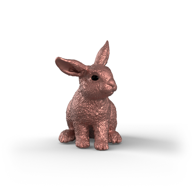 Schleich Iepuraș de Paște din aur roz