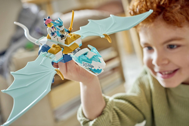 LEGO® NINJAGO® 71865 Zane a souboj s ledovým drakem