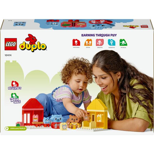 LEGO® DUPLO® 10414 Tägliche Aktivitäten: Essen und Schlafenszeit