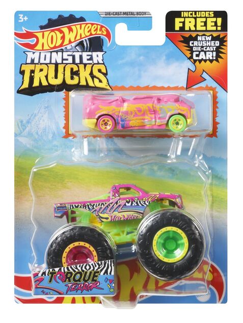 Hot Wheels Moster trucks 1:64 s angličákom
