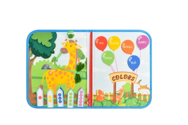 2Kids Toys Libro busy sensoriale Zaino
