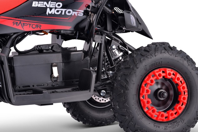 Електрически ATV за деца Beneo Motors Raptor червен - 800W