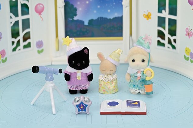 Sylvanian Families Pyžamová párty Baby Trio