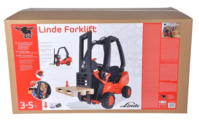 BIG Stivuitor Linde cu pedale