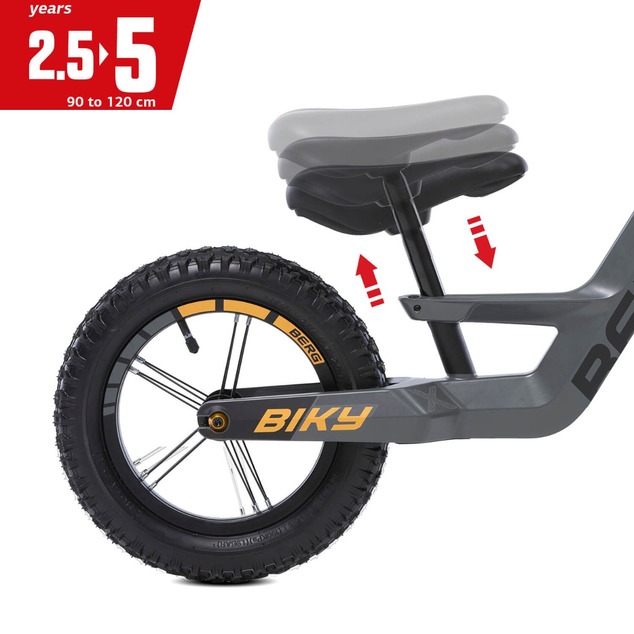 BERG Biky Cross Grey Handbrake