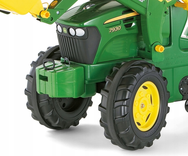Rollytoys Farmtrac Šliapací traktor John Deere s predným nakladačom