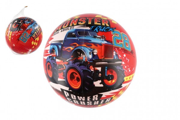 Lopta Super cars monster truck nafúknutý 23cm