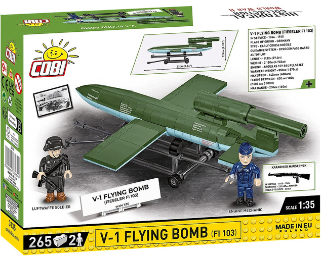 Cobi II WW V-1 Flying Bomb (FI 103), 1:35