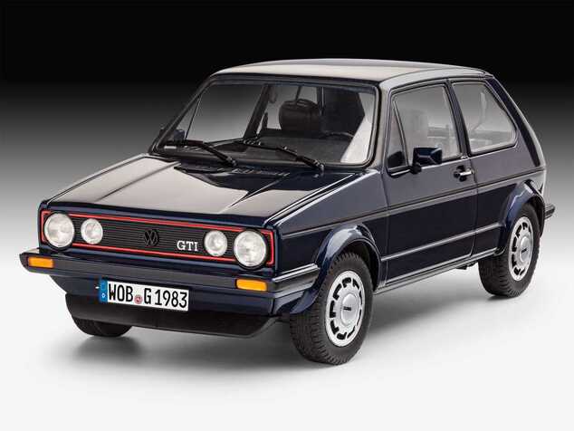 Geschenk-Set Auto 05694 - 35 Jahre VW Golf 1 GTi Pirelli (1:24)